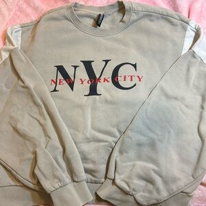 H&M Divided NYC sweater